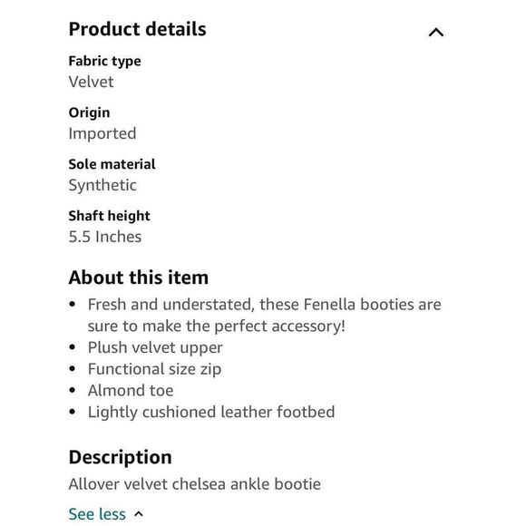 Joie blue velvet ankle booties size 6/36 - Picture 12 of 12